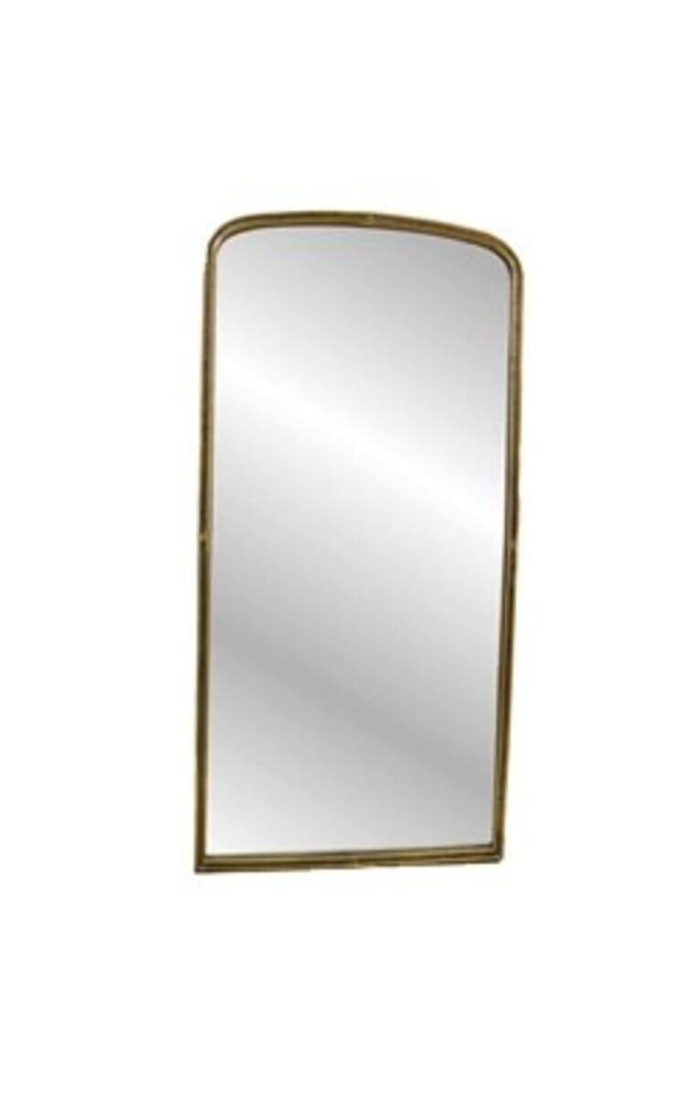 Large Cast Aluminum Mirror
