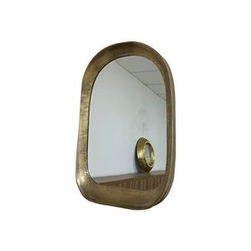 Curved Border Window Mirror