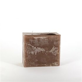 2-Wick Pillar Candle, Opaque