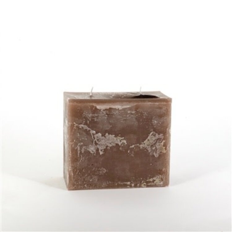 2-Wick Pillar Candle, Opaque
