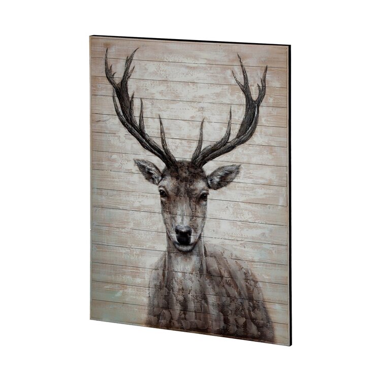 White Tail Painting 1