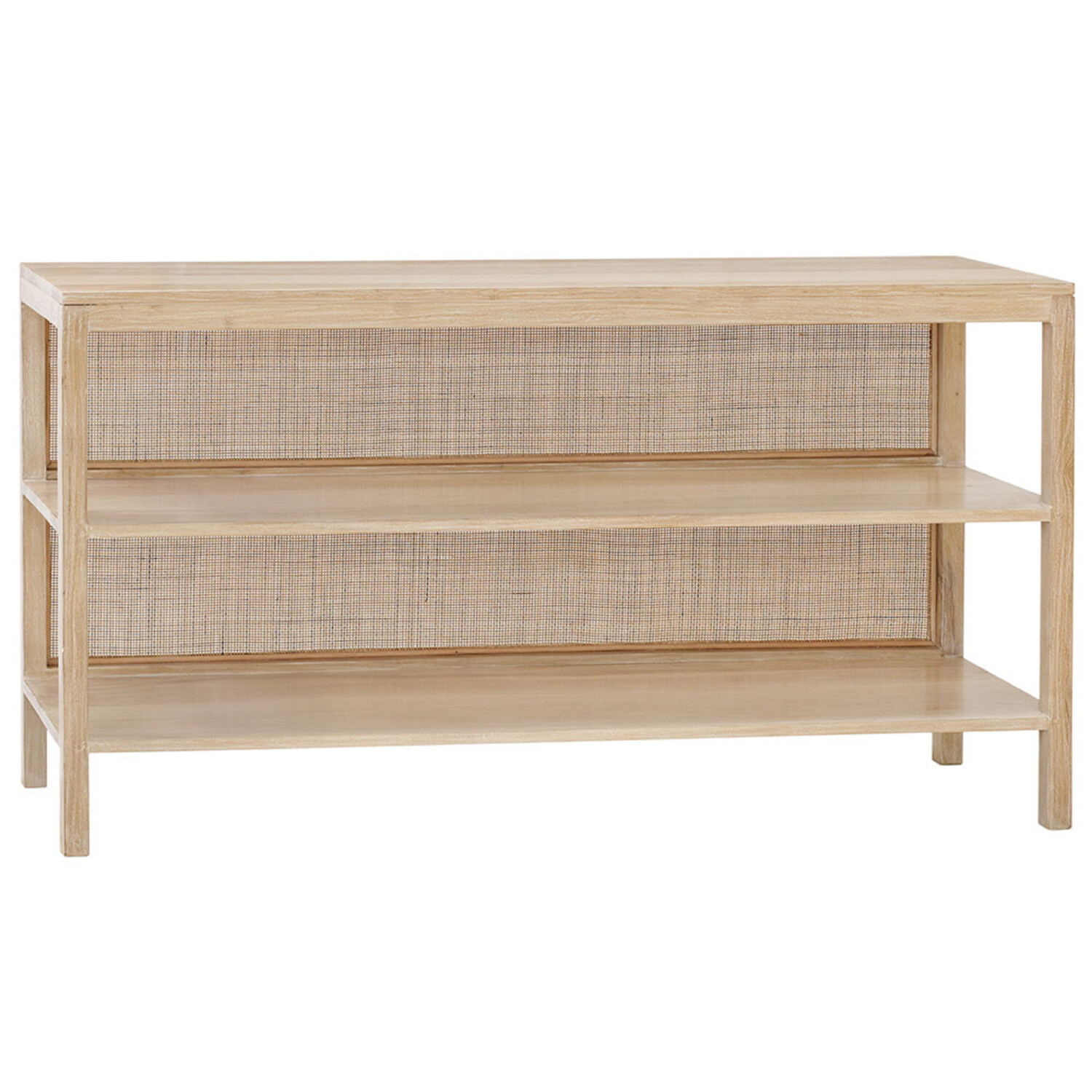 Jes Gray Brock Bookshelf Short Weathered White