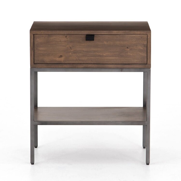 Four Hands Trey Nightstand- Auburn Poplar