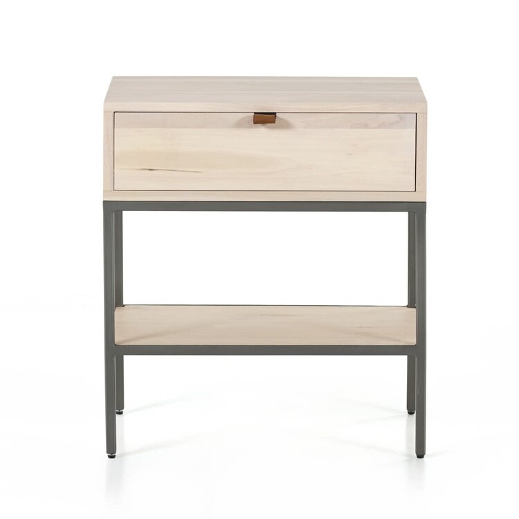 Four Hands Trey Nightstand- Dove Poplar