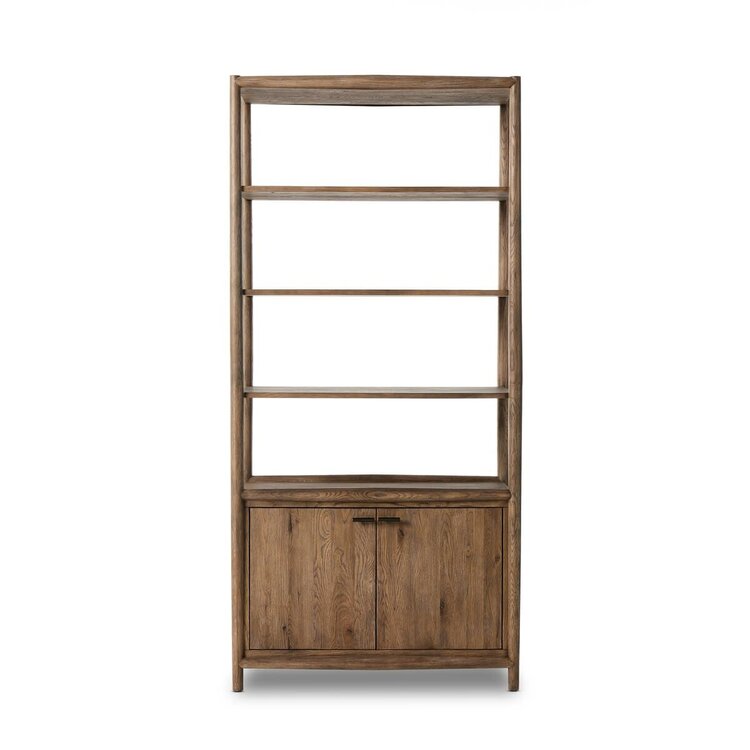 Four Hands Glenview Bookcase- Weathered Oak