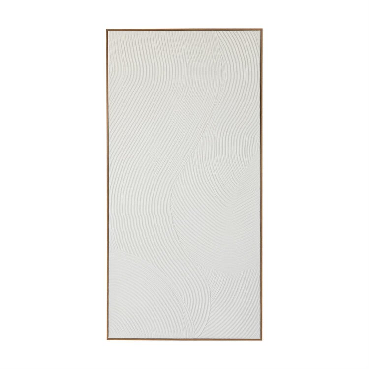 Jes & Gray Textured Frame Art 2