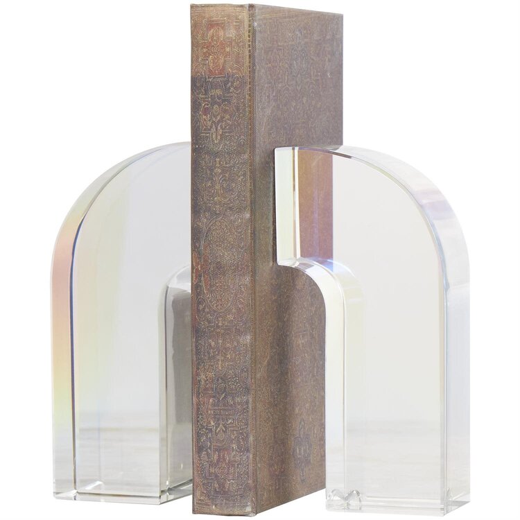 Atelier Home Clear Crystal Bookend
