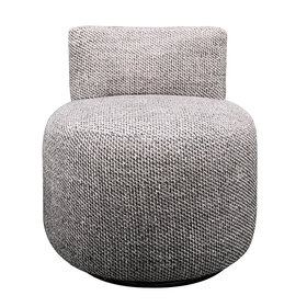 Atelier Home Arlo Swivel Chair- Tweet Grey