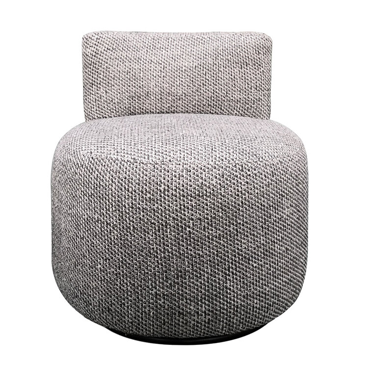 Atelier Home Arlo Swivel Chair- Tweet Grey