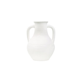Beyond Borders Marta Bottle Vase, French White