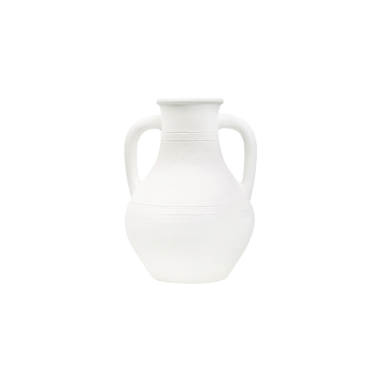 Beyond Borders Marta Bottle Vase, French White