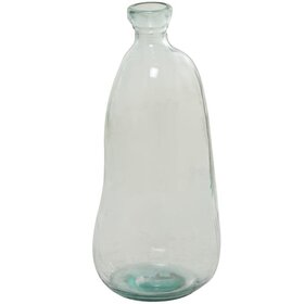 Jes & Gray Handblown Recycled Glass Vase, 20" H