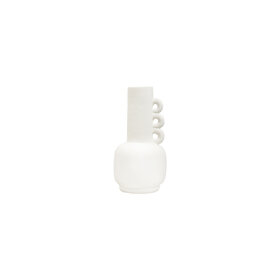 Beyond Borders Carlotta Bottle Vase, French White