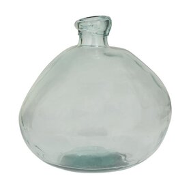 Jes & Gray Handblown Recycled Glass Balloon Vase, 13'' H