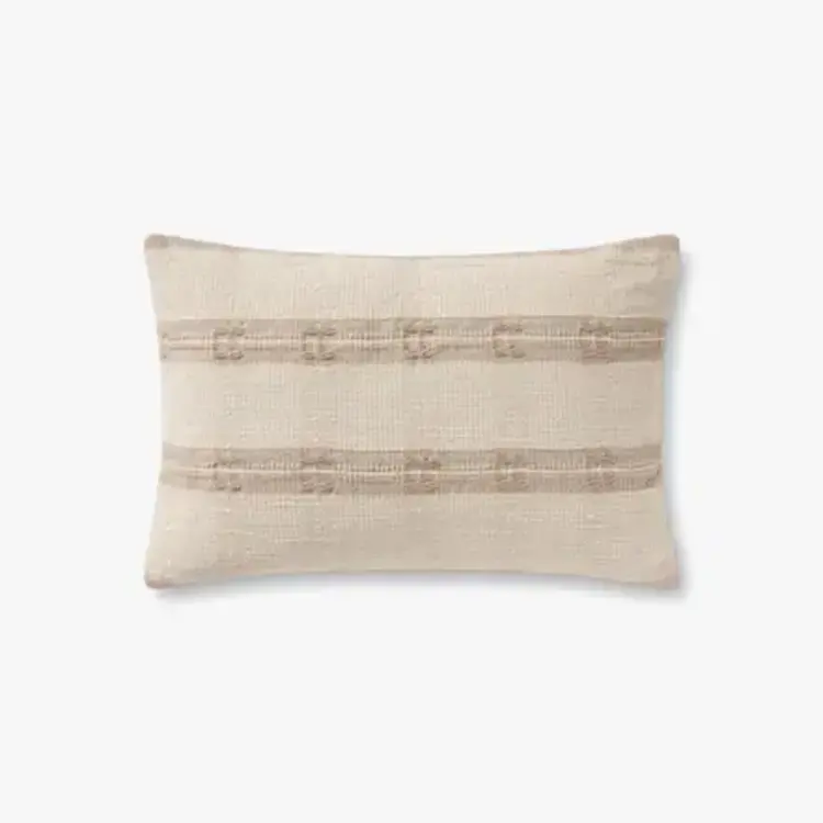 Diego Pillow, 13" x 21" Natural