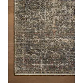 Heritage-HER-11 Midnight/Multi Rug, 2'5" x 8'