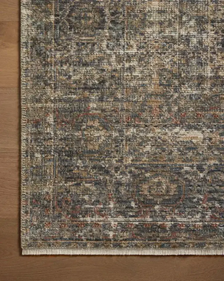 Heritage-HER-11 Midnight/Multi Rug, 2'5" x 8'