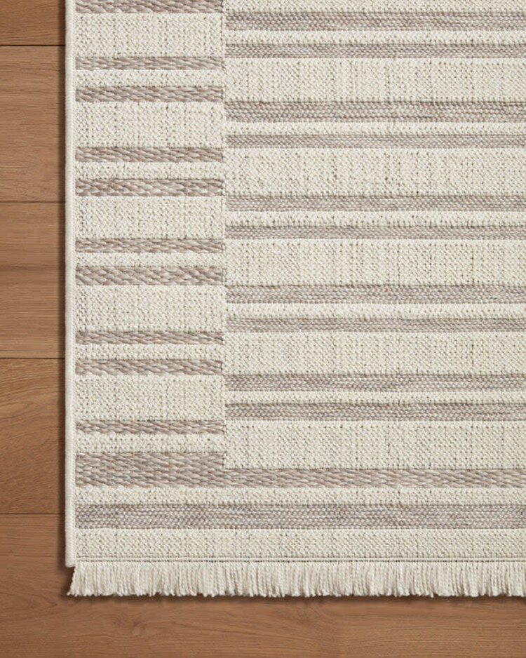 Malibu-MAB-03 Ivory/Dove Rug, 2'3" x 7'7"