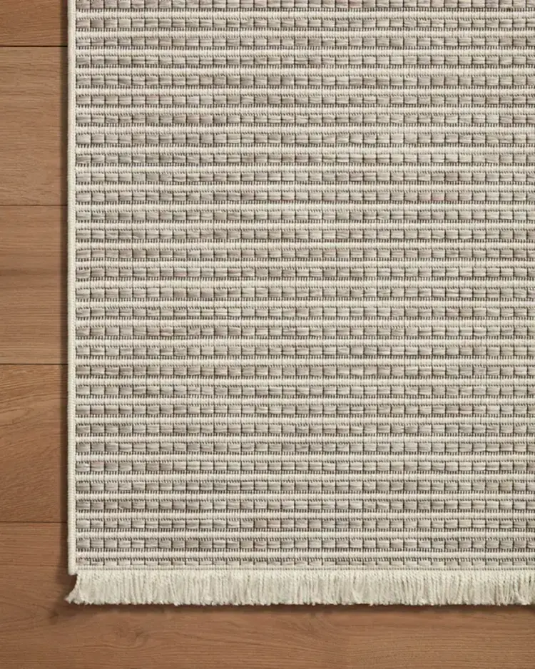 Malibu-MAB-04 Ivory/Dove Rug, 3'9" x 5'9"