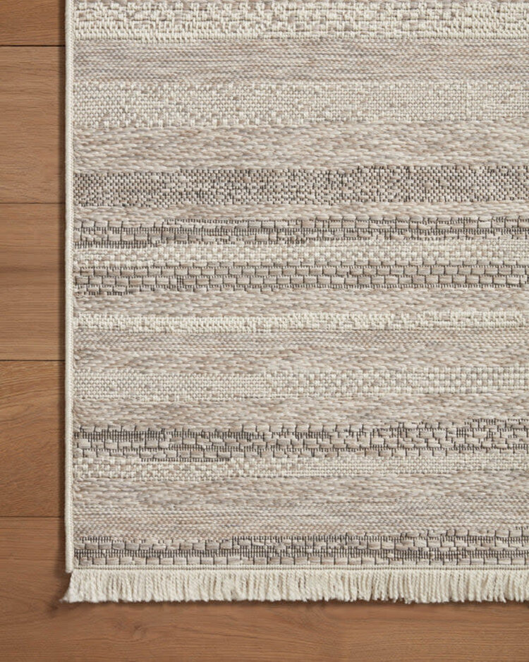 Malibu-MAB-02 Ivory/Dove Rug, 3'9" x 5'9"