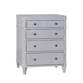 Beyond Borders Valerie Nightstand- Misty Gray