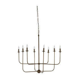 Lilly Chandelier- Brushed Copper