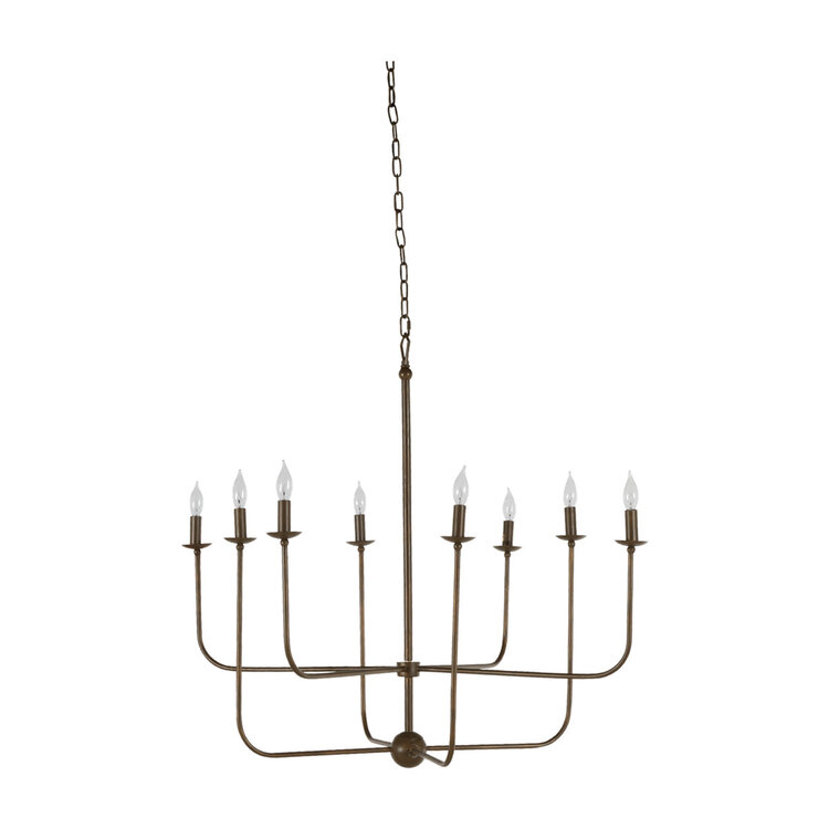 Lilly Chandelier- Brushed Copper