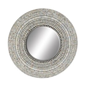Multi Colored Mother of Pearl Shell Mirror