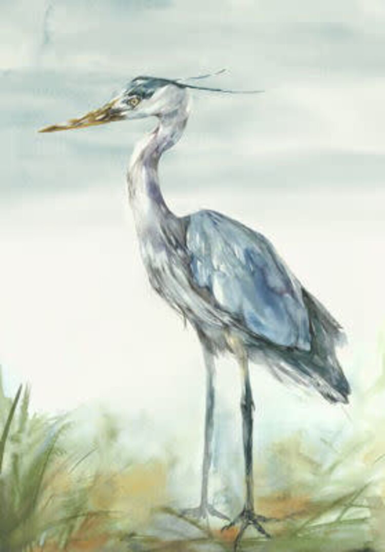 Heron in Spring II