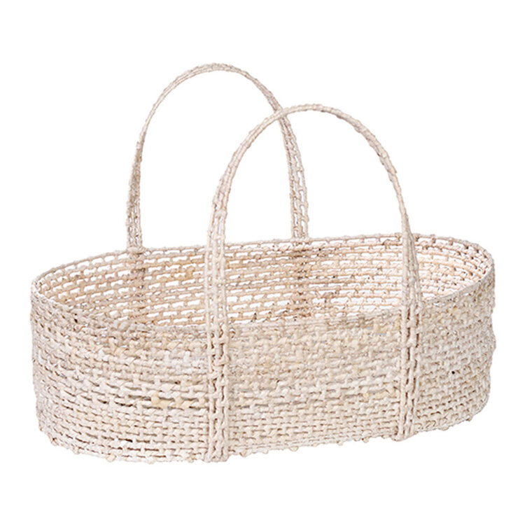 Beyond Borders Abaca Caitlin Blanket Basket