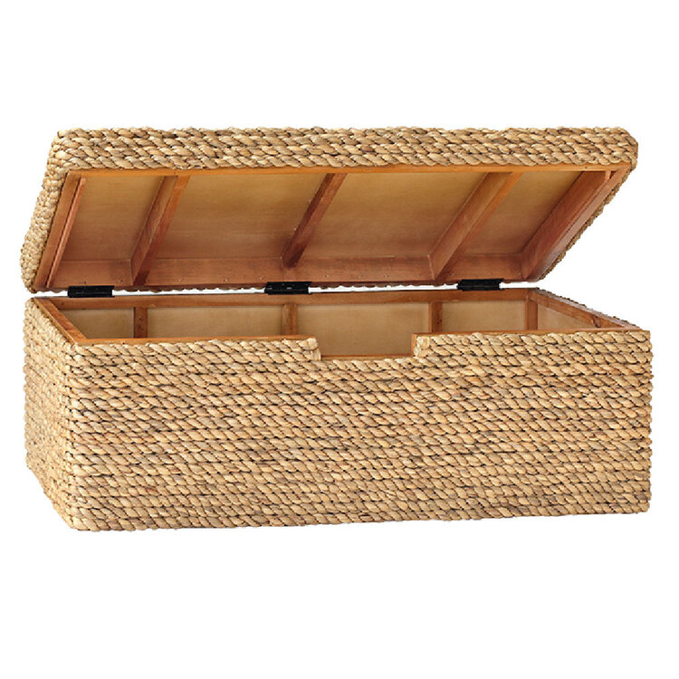 Beyond Borders Waterhyacinth Putar Coffee Table Trunk
