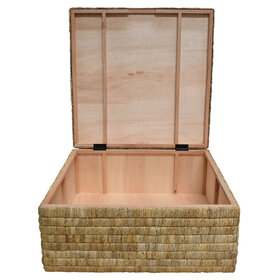 Beyond Borders Abaca Boma Square Coffee Table Trunk