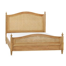 Beyond Borders Britta Bed, King Weathered Natural