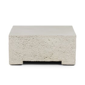 Four Hands Otero Outdoor Small Coffee Table- Matte Stone