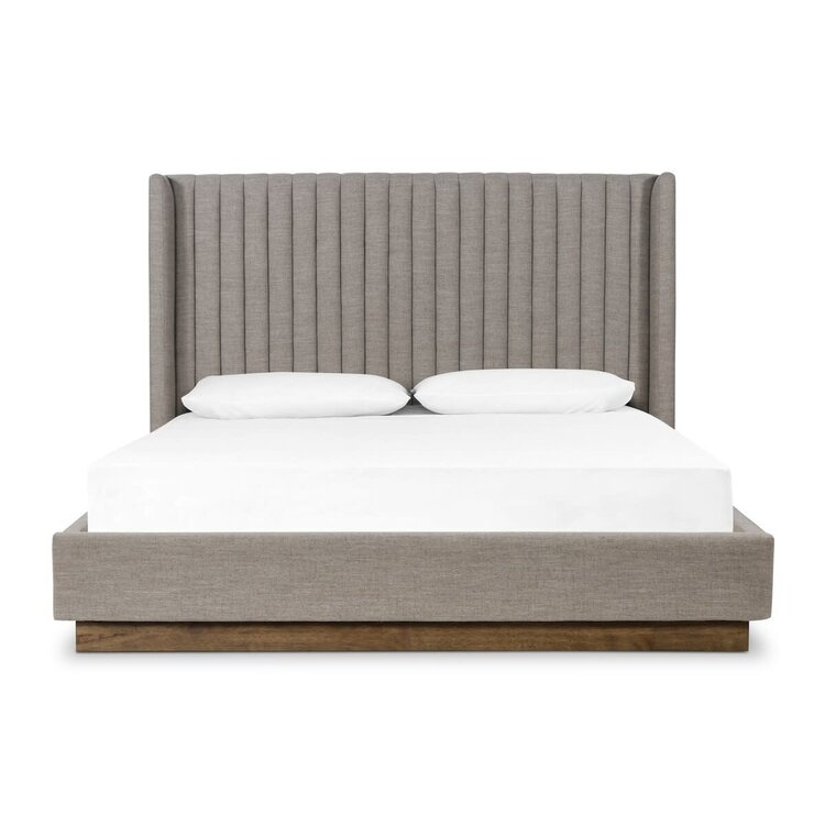 Four Hands Montgomery Bed, King Savile Flannel