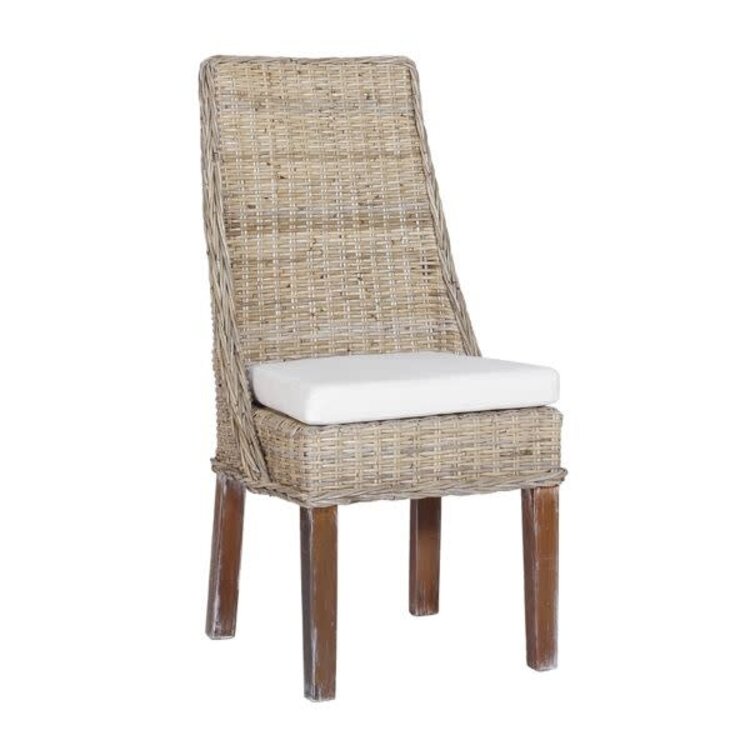 Beyond Borders Chloe Dining Chair Side Chair- Lime Wash