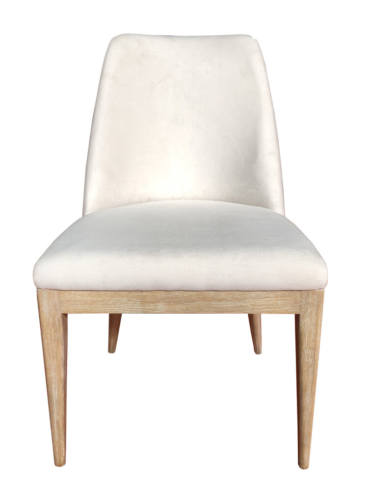 Southern Sky Aurora Side Chair- New White Wash