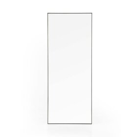 Four Hands Bellvue Floor Mirror-Rustic Black