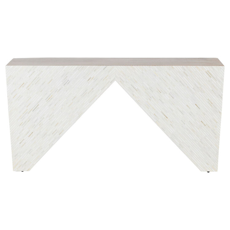 Beyond Borders Celeste Bone Console