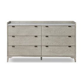Four Hands Viggo 6 Drawer Dresser- Vintage White Oak
