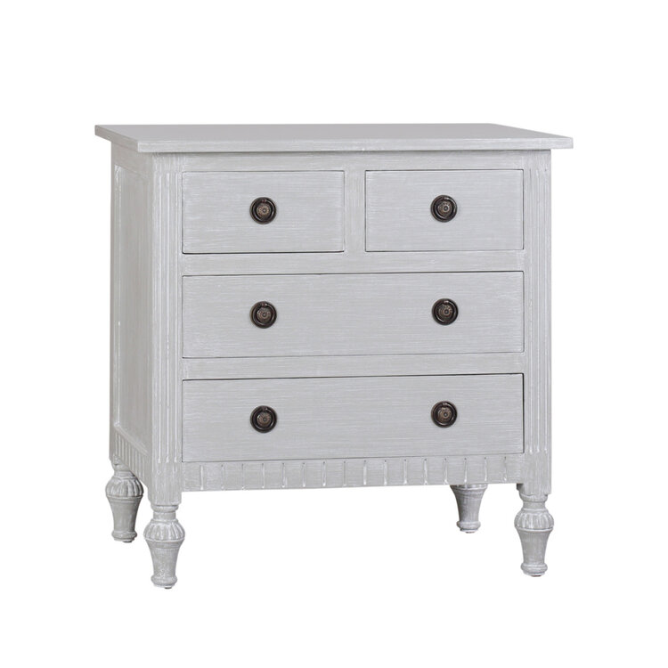 Beyond Borders Britta 4 Drawer Nightstand-