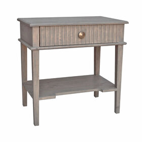 Atelier Home Madison Side Table Weathered Gray
