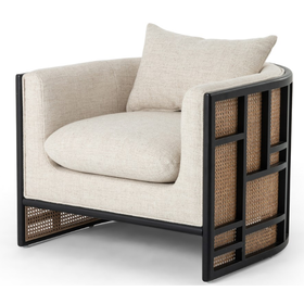 Four Hands June Chair- Brushed Ebony