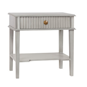 Atelier Home Madison Side Table- Smoke Gray
