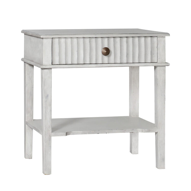 Atelier Home Madison Side Table Monument White