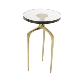 Atelier Home Cast Glass Side Table
