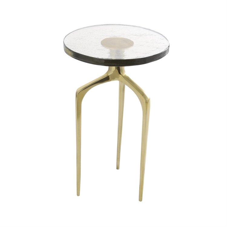 Atelier Home Cast Glass Side Table