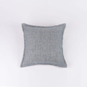 Kent Linen Euro Sham, Peacock/Natural