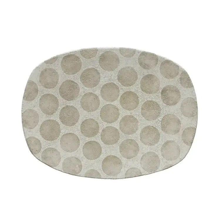 Decorative Terra-Cotta Platter