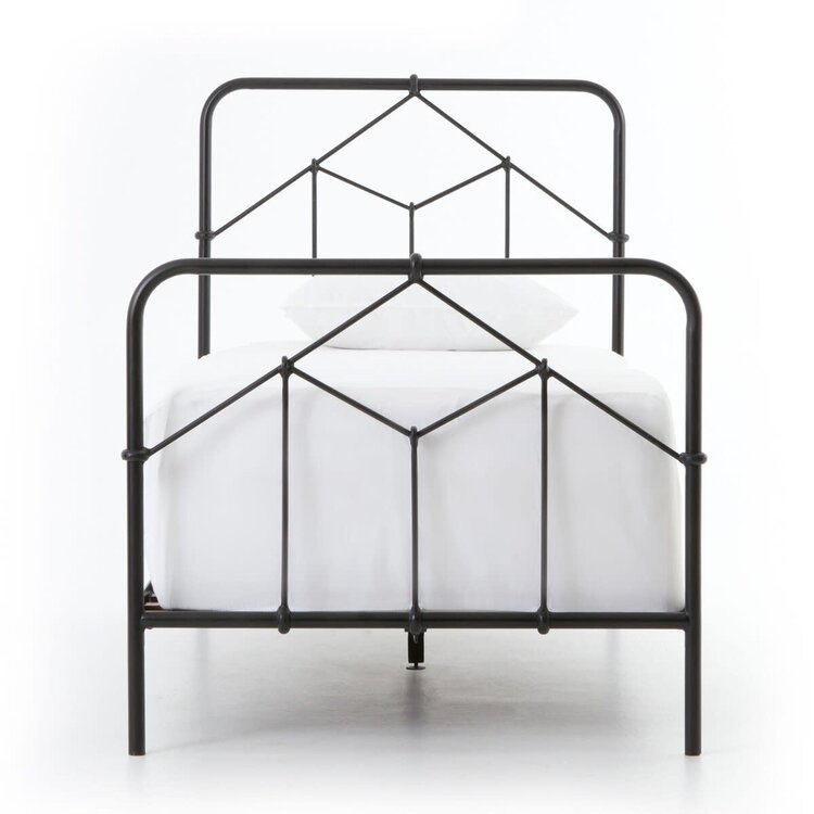Four Hands Casey Bed, Twin Vintage Black